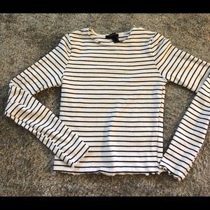 Long Sleeve Striped Shirt